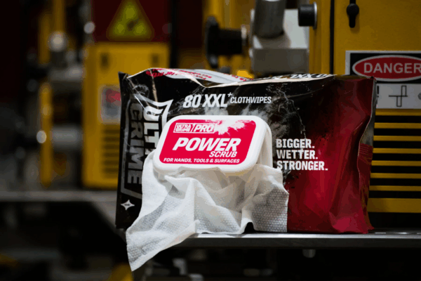 UltraGrime PRO Power Scrub XXL+ Clothwipes 80pk - Bilde 3