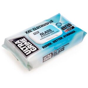 UltraGrime PRO Glass & Stainless XXL+ Clothwipes 50pk