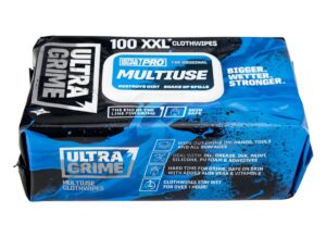 UltraGrime PRO Multiuse XXL+ Clothwipes 100pk
