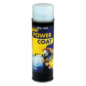 POWER COAT KLARLAKK SPRAY 500 ML