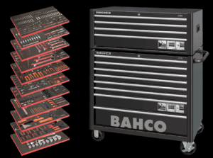 Bahco MONSTER Verktøyvogn 11 INLAYS SET