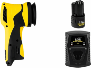 G Plus 12v Roter 75mm Poleringsmaskin Sett