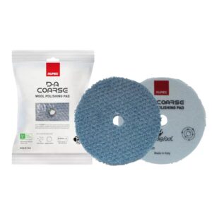 Rupes Ullpute BLUE WOOL PAD PRECISION PRO COARSE - Ø 130mm.