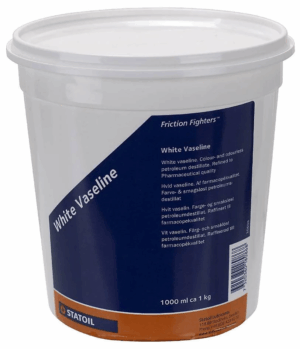 FETT HVIT VASELIN 1KG Syrefritt