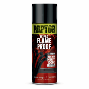 Raptor Flameproof Klarlakk satine Varmebestandig 1000grader