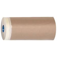 Dekkepapir med tape 18cm-25m