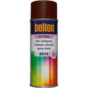 Belton spraylakk Mahognybrun RAL 8016 400 ML