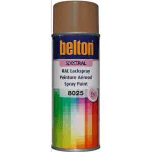 Belton spraylakk Blekbrun RAL 8025 400 ML