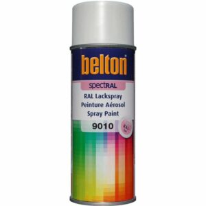 Belton spraylakk Blank Hvit RAL 9010 400 ML