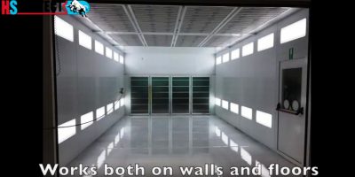 HS Protect Multilakk Spray booth protection clean walls and floor